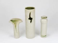  Mobach Piet Knepper 3 Art Pottery Ceramic Studio Vases by Mobach Netherlands 1970s - 4149918