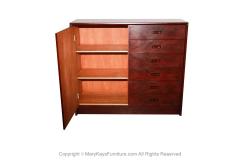  Mobican Furniture Vintage Mid Century Canadian Rosewood Tall Dresser - 2979991