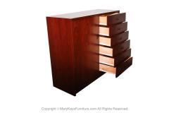  Mobican Furniture Vintage Mid Century Canadian Rosewood Tall Dresser - 2979993