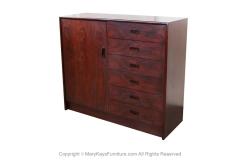  Mobican Furniture Vintage Mid Century Canadian Rosewood Tall Dresser - 2980007