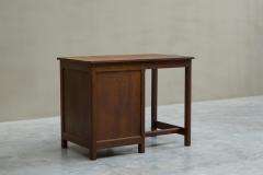  Mobilier AVEA Mobilier AVEA Writing Desk in Solid Oak Belgium 1930s - 4394662