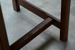  Mobilier AVEA Mobilier AVEA Writing Desk in Solid Oak Belgium 1930s - 4394664