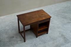  Mobilier AVEA Mobilier AVEA Writing Desk in Solid Oak Belgium 1930s - 4394675
