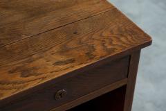  Mobilier AVEA Mobilier AVEA Writing Desk in Solid Oak Belgium 1930s - 4394677