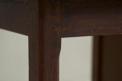  Mobilier AVEA Mobilier AVEA Writing Desk in Solid Oak Belgium 1930s - 4394678