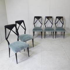  Mobilificio Dassi Dassi set of five chairs 1950s - 4527214