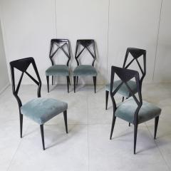  Mobilificio Dassi Dassi set of five chairs 1950s - 4532036