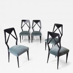  Mobilificio Dassi Dassi set of five chairs 1950s - 4532037