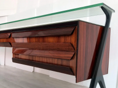  Mobilificio Dassi Italian Mid Century Sideboard or Vanity Dresser by Vittorio Dassi 1950s - 2601565