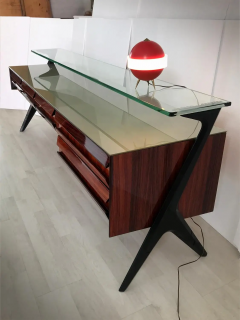  Mobilificio Dassi Italian Mid Century Sideboard or Vanity Dresser by Vittorio Dassi 1950s - 2601569
