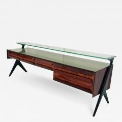  Mobilificio Dassi Italian Mid Century Sideboard or Vanity Dresser by Vittorio Dassi 1950s - 2613025