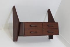  Mobilificio Dassi Mahogany Wall Hang Console by Dassi Mobilificio 1960 Italy - 3606648