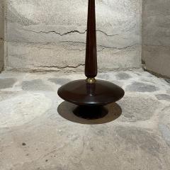  Modeline Atomic Modern Genie Lamp Tapered Mahogany Tower Flying Saucer Base 1950s Mexico - 2010550