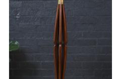  Modeline California Modern Brass Korina Wood Floor Lamp by Modeline - 3937418