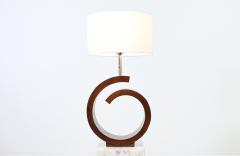  Modeline California Modern Sculpted Swirl Table Lamp by Modeline of CA - 2979375