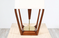  Modeline California Modernist Sculpted Pyramid Style Table Lamp by Modeline of CA - 2703642