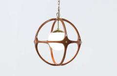 Modeline Mid Century Sculpted Sphere Pendant Chandelier by Modeline - 2304358