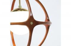  Modeline Mid Century Sculpted Sphere Pendant Chandelier by Modeline - 2304395