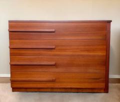  Modernage Furniture Company American Art Deco Streamline Mahogany Dresser by Modernage N Y 1930s - 3557214