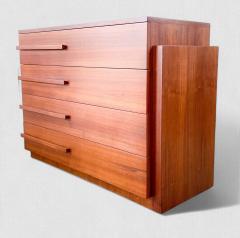  Modernage Furniture Company American Art Deco Streamline Mahogany Dresser by Modernage N Y 1930s - 3557215