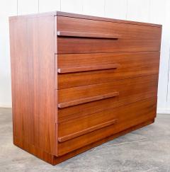  Modernage Furniture Company American Art Deco Streamline Mahogany Dresser by Modernage N Y 1930s - 3557223