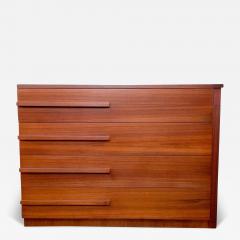  Modernage Furniture Company American Art Deco Streamline Mahogany Dresser by Modernage N Y 1930s - 3560080
