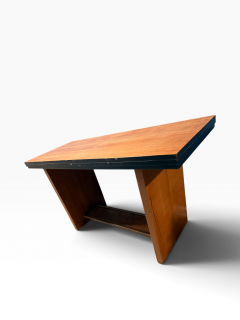  Modernage Furniture Company MODERNIST ART DECO CONVERTIBLE CONSOLE TO DINING TABLE BY MODERNAGE - 4789058