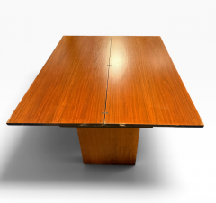  Modernage Furniture Company MODERNIST ART DECO CONVERTIBLE CONSOLE TO DINING TABLE BY MODERNAGE - 4789063