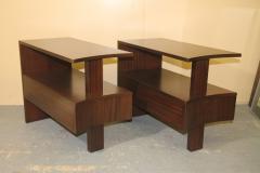  Modernage Furniture Company Modernage Africian Mahohany Side Tables - 1691051