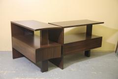  Modernage Furniture Company Modernage Africian Mahohany Side Tables - 1691054