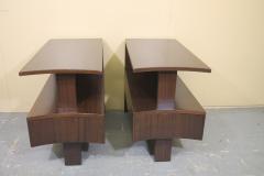  Modernage Furniture Company Modernage Africian Mahohany Side Tables - 1691068