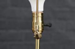  Modernera Lamp Co California Modern Sculpted Walnut Table Lamp by Modernera Co  - 4178909