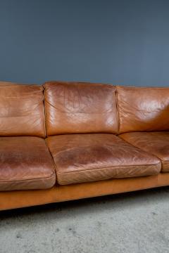  Mogens Hansen Mogens Hansen 3 Seat Cognac Leather Sofa Danish Design - 2200775