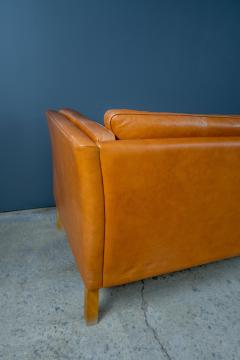  Mogens Hansen Mogens Hansen 3 Seat Cognac Leather Sofa Danish Design - 2200777