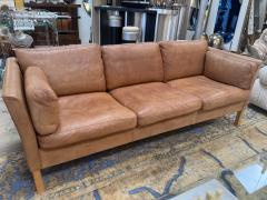  Mogens Hansen Three Seat Leather Sofas in Original Leather by Mogens Hansen - 4573709
