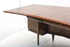  Monteverdi Young Fine American Modern Dark Walnut Executive Desk Custom Made by Monteverdi Young - 4654922