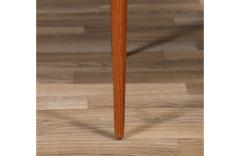  Moreddi Danish Modern Teak Side Table w Magazine Cane Shelf by Moreddi - 4183743
