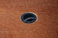  Moreddi Danish Modern Teak Side Table w Magazine Cane Shelf by Moreddi - 4183744