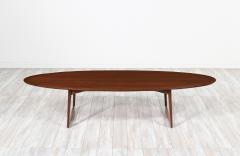  Moreddi Danish Modern Walnut Surfboard Style Coffee Table by Moreddi - 2956667