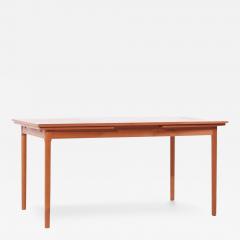  Moreddi Moreddi Style Mid Century Danish Teak Hidden Leaf Expanding Dining Table - 3835347