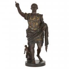  Morelli e Rinaldi Bronze figure of Augustus after Roman period original - 2093650