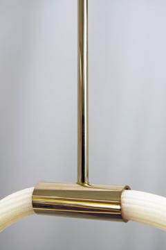  Morghen Studio Sculptural Brass Circular Light Pendant Itaca - 1297138
