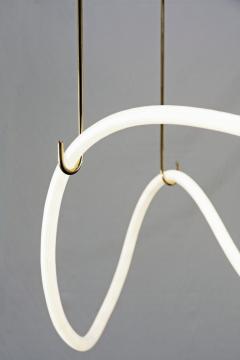  Morghen Studio Sculptural Brass Circular Light Pendant Itaca - 1297140