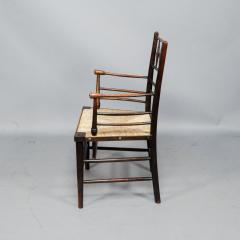  Morris Co Attributed to Philip Webb Rare pair of large Sussex Armchairs fully restored - 4192072
