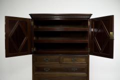  Morris Co Morris Co A Superior Quality Aesthetic Movement Walnut Tallboy - 4185738