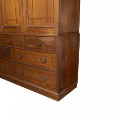  Morris Co Morris Co Attr An Arts Crafts Oak Treble Linen Press Metalwork by Rathbone - 4192211