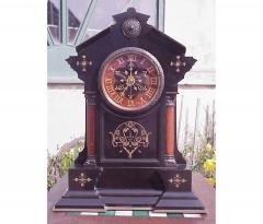  Morris Co Morris Co in the Style Of an Aesthetic Movement Gilt Marble Mantle Clock - 4189878