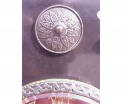  Morris Co Morris Co in the Style Of an Aesthetic Movement Gilt Marble Mantle Clock - 4189880