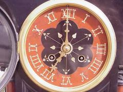  Morris Co Morris Co in the Style Of an Aesthetic Movement Gilt Marble Mantle Clock - 4189882