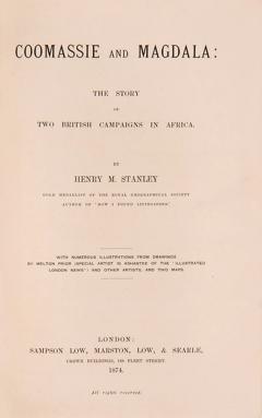  Morton STANLEY Coomassie and Magdala by Henry Morton STANLEY - 3597594